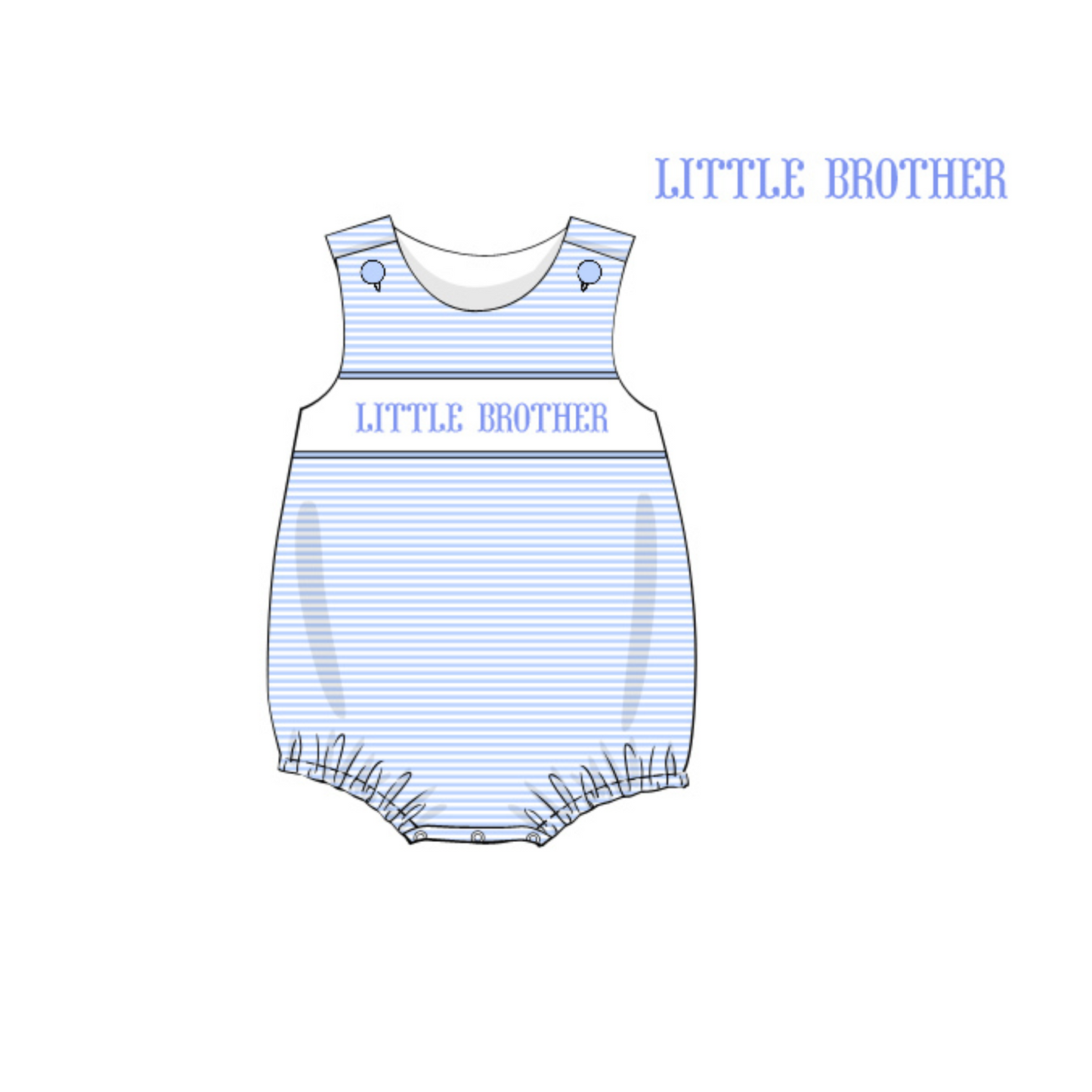 Brother Smocked Bubble