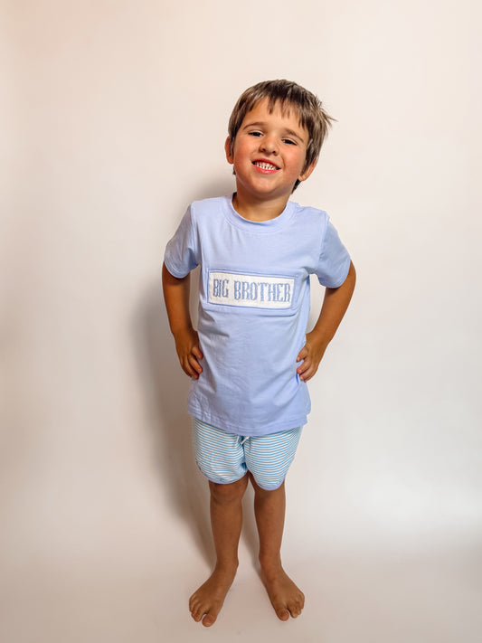 Brother Smocked Set